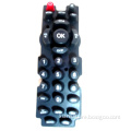 individual design remote control irregular manufacturing silicone rubber keypad